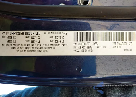 2014 Dodge Charger Road/Track z USA, uszkodzony, nr VIN 2C3CDXCT5EH140553